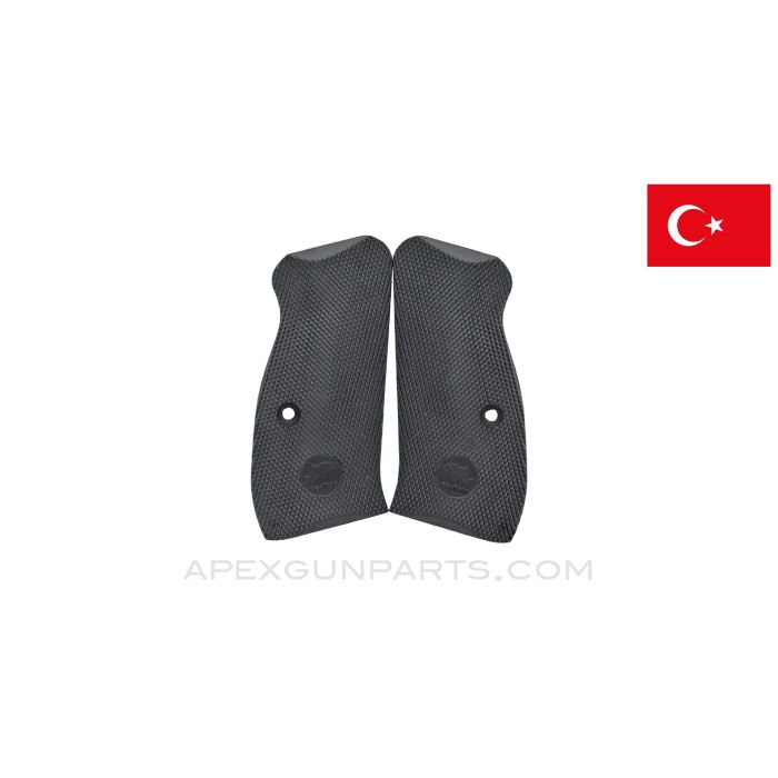 Canik Stingray-C Pistol Grips, Left & Right, Black Plastic *New*