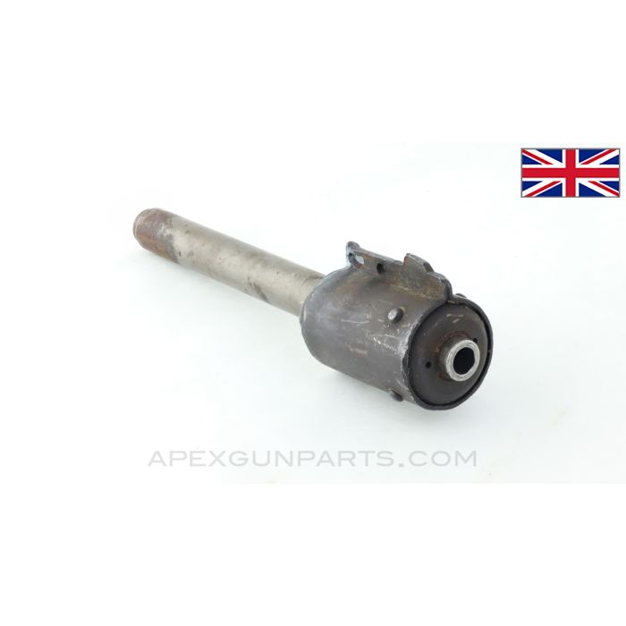 STEN MK 3 SMG Barrel, 7.8", w/ Front Sight Barrel Shroud Section, 9mm Luger *Good* 