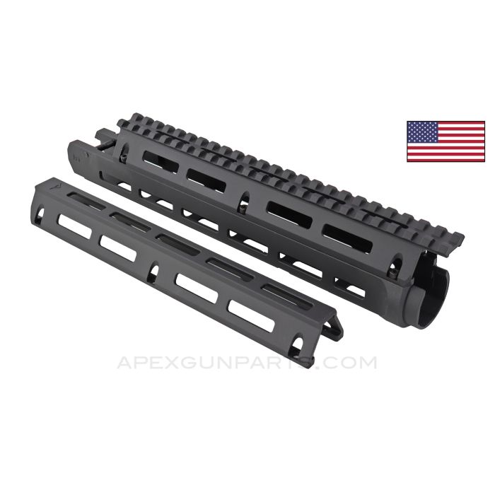 FN FAL M-LOK Handguard, 2-Piece Drop In, w/ Picatinny or M-LOK Top Rail *NEW*