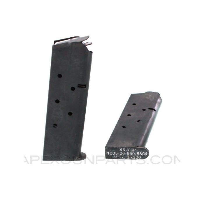 1911 Magazine, 7rd .45ACP, Steel, Nitride, USGI Coded, NEW