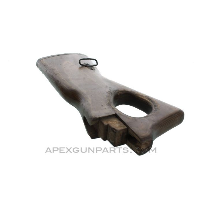 Egyptian Maadi AKM Thumbhole Stock, Plastic Buttplate, *Good to Very Good*