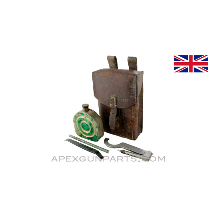 Madsen MG Gunner's Tool Pouch, Leather, Denmark, *Good* 