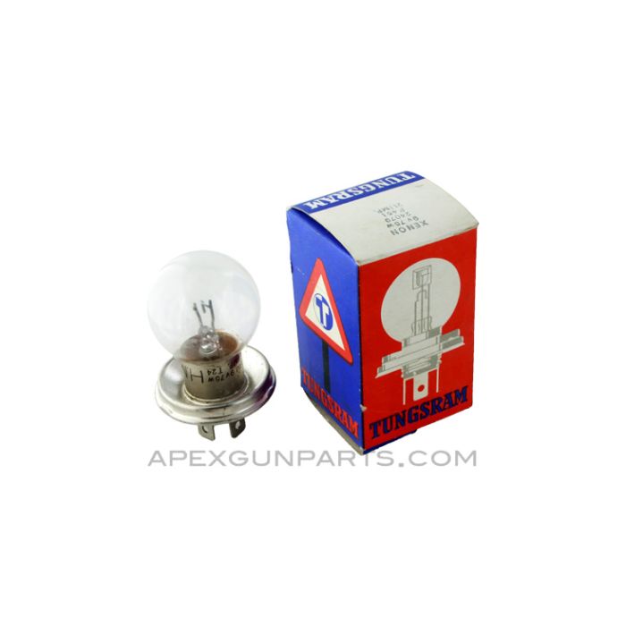 Optics XENON Light Bulb, 3-Prong Base, *NOS* 