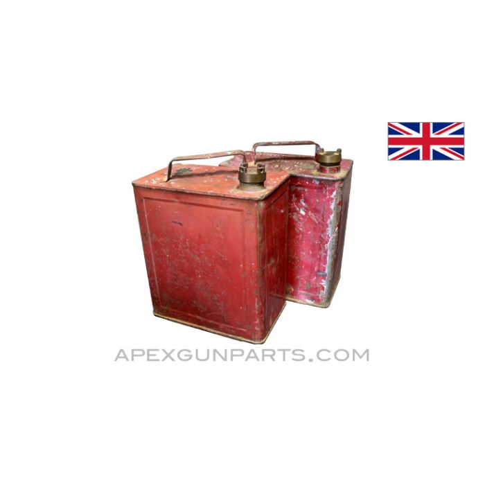 Vickers MG Steam Can, Painted Steel, *Good*