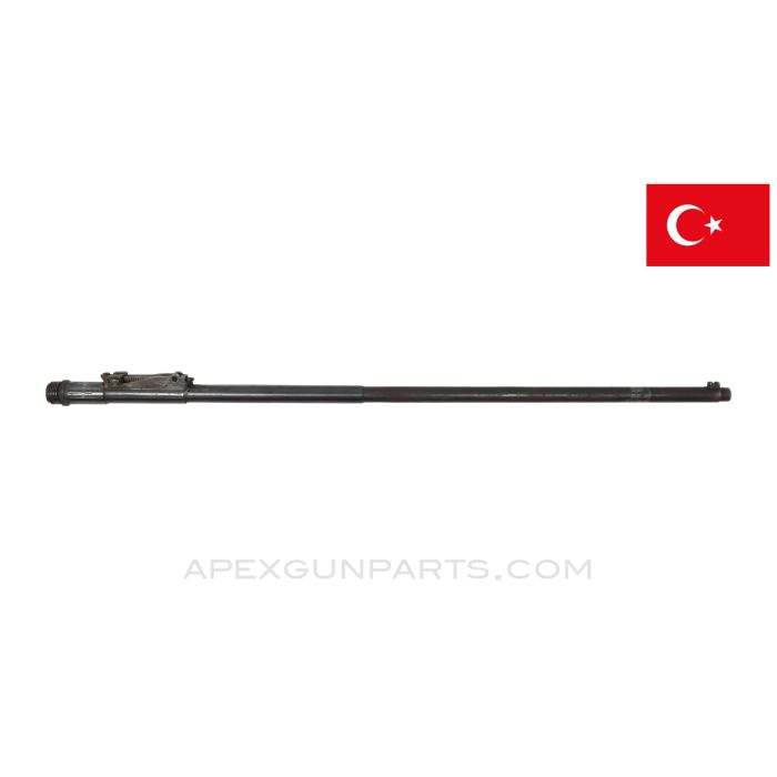 Turkish 98 Mauser Barrel Assembly, 29", Complete, 8mm *Good* 