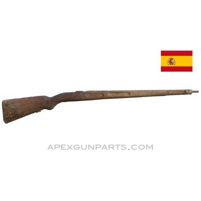 Spanish M43 Mauser Rifle Stock, *Fair*