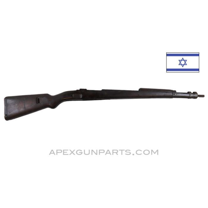 Israeli K98 Mauser Stock Assembly, w/ Hand Guard & Metal Fittings *Good* 