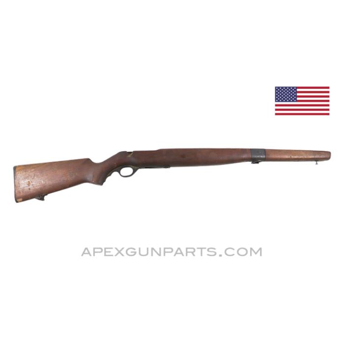 Mossberg 42M Rifle Stock Assembly, Complete, Heavy Use, .22 Cal. *Good* 