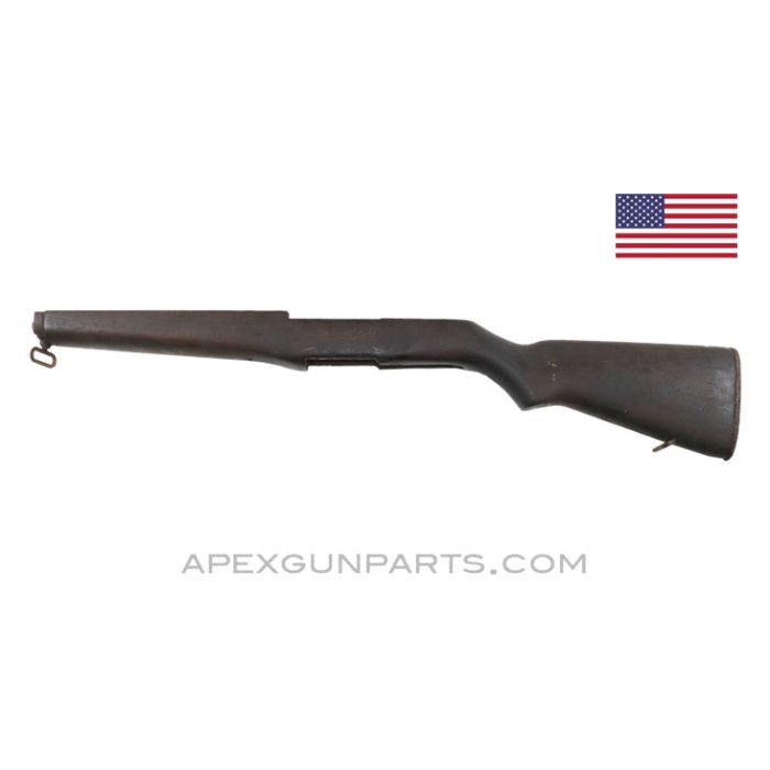 M1 Garand Stock, USGI *Fair / Rusty Metal* 