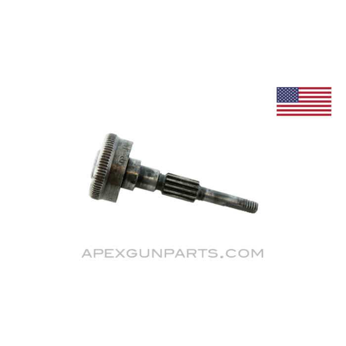 M1 Garand Rear Sight Elevation Pinion Assembly, Early *Good*