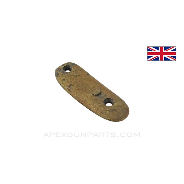 Enfield #1 Buttplate, Brass *Fair*