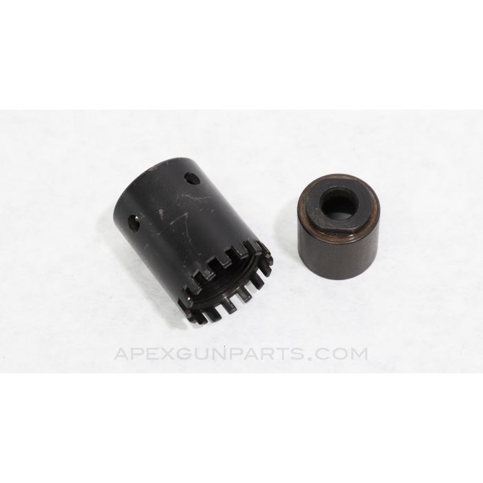 MG-15 Booster Assembly, 2-Piece, Luftwaffe Issue, Black *Excellent* 