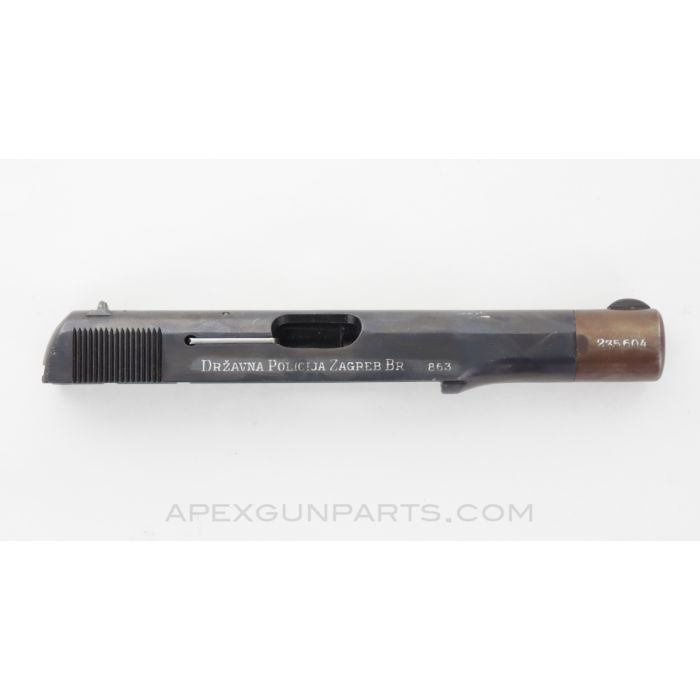 FN 1922 Pistol Slide, Croatian State Police of Zagreb Contract *Very Good*