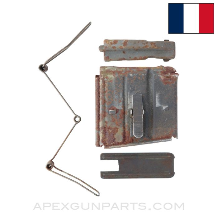 French MAS Magazine Spare Parts Set, Rusty, 7.5x54