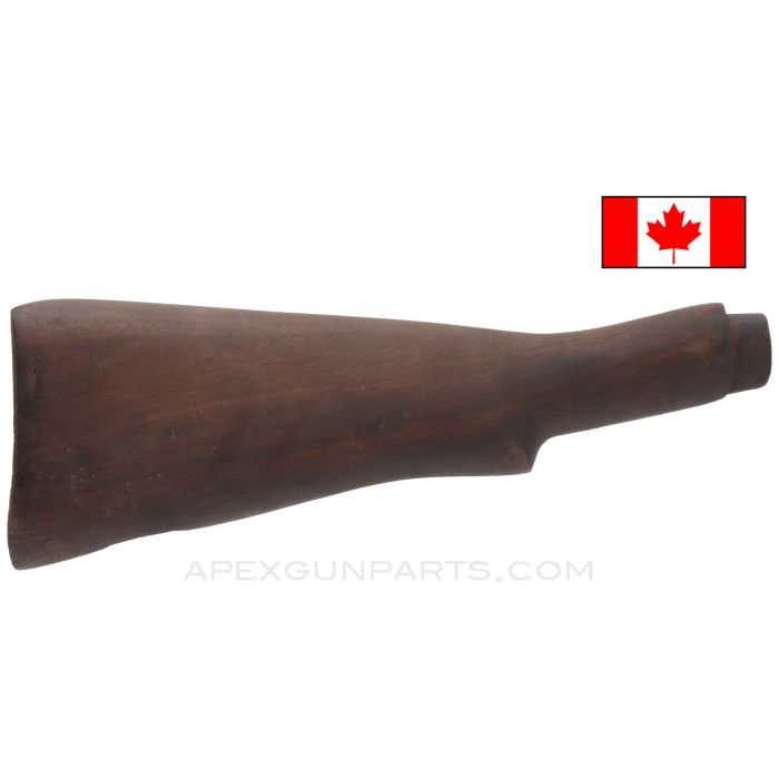 Enfield #4 Buttstock, Long Branch, Normal Length, Canadian *Good*
