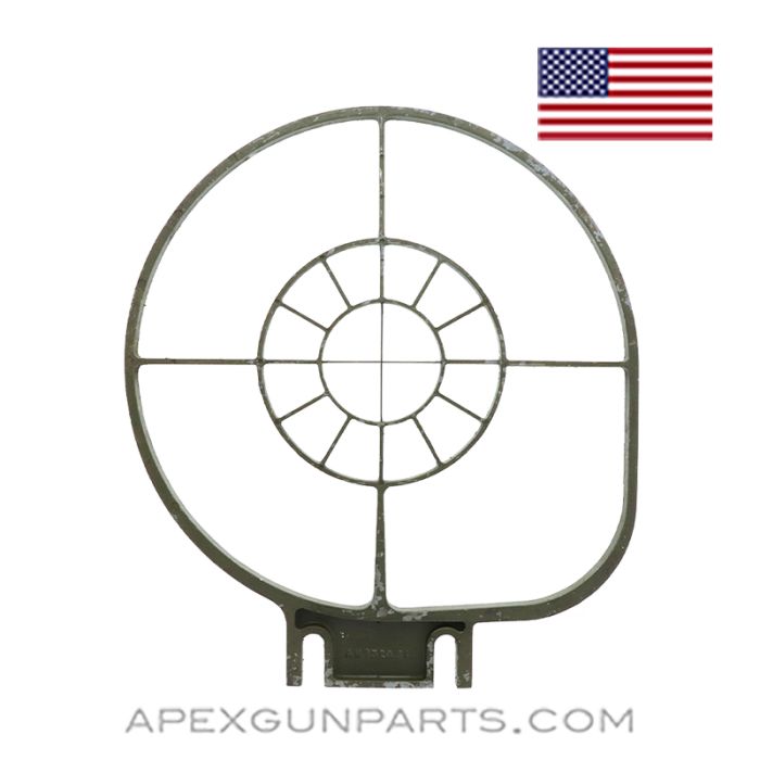 U.S. Anti Aircraft Spider Sight, Unknown Application, Painted, OD Green *Good* 