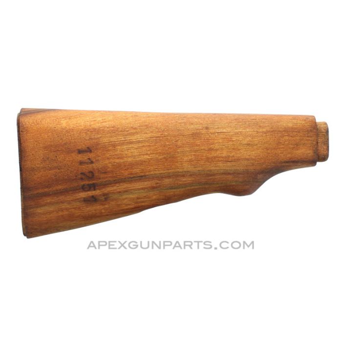Yugoslavian M76 Buttstock, Wood, Sanded