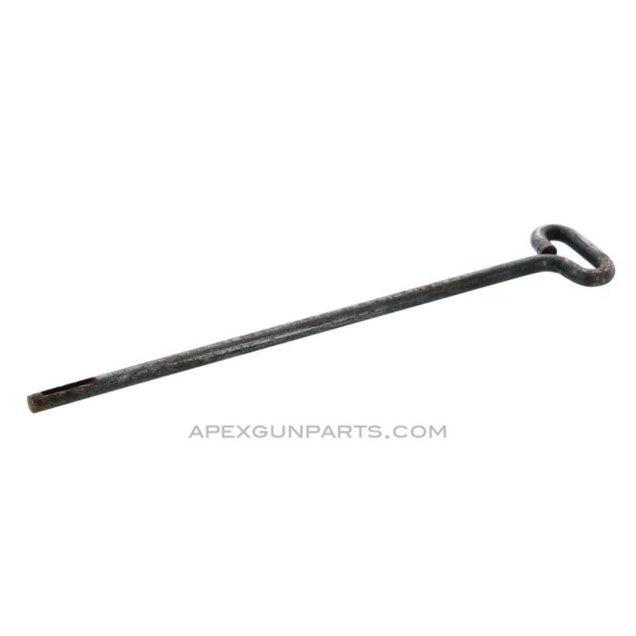 Swedish Lahti M-40 Pistol Cleaning Rod, *Good w/Light Rust* 