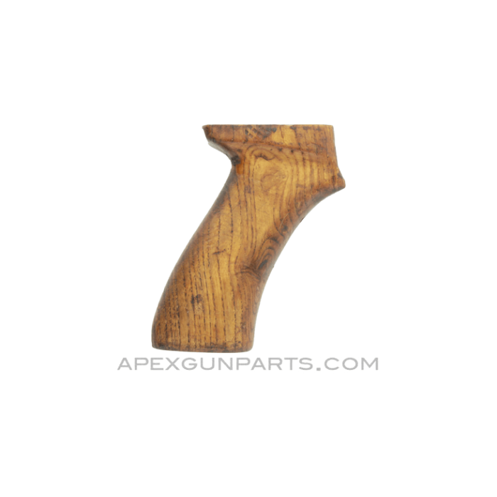 AKM Pistol Grip, Wood, Handmade, *Good*