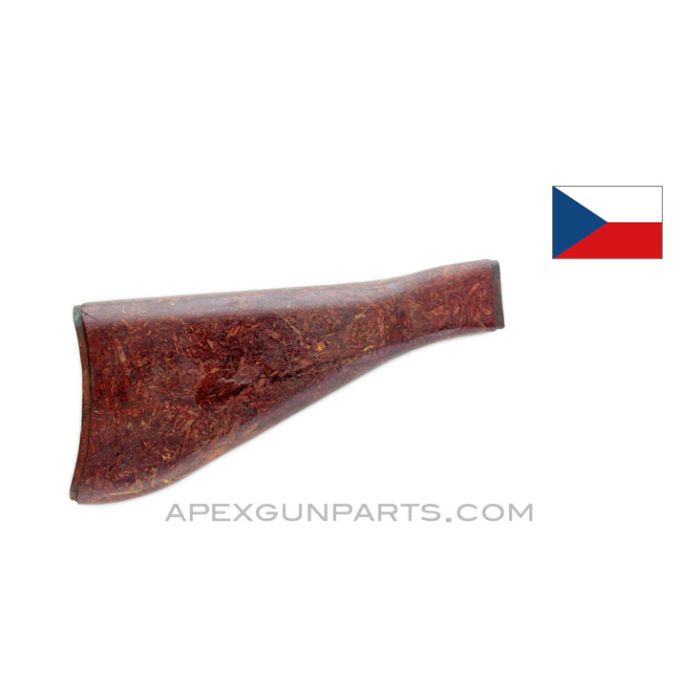 Czech VZ-58 Butt Stock, No Butt Plate, Resin-Impregnated Wood Chip Construction, w/ Sling Swivel, *Good* 