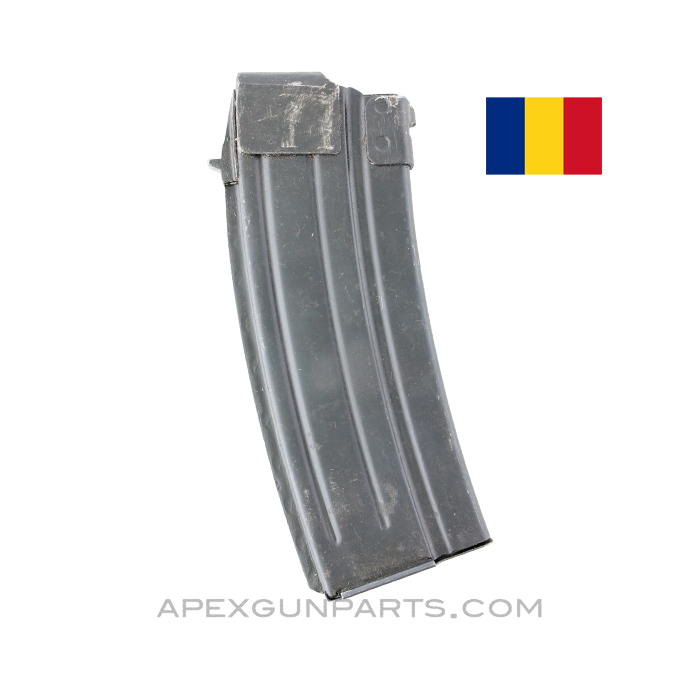 AK  WASR-3 / SAR-3 Magazine, 30rd Steel, Romanian, 5.56 NATO / .223, *Very Good* 
