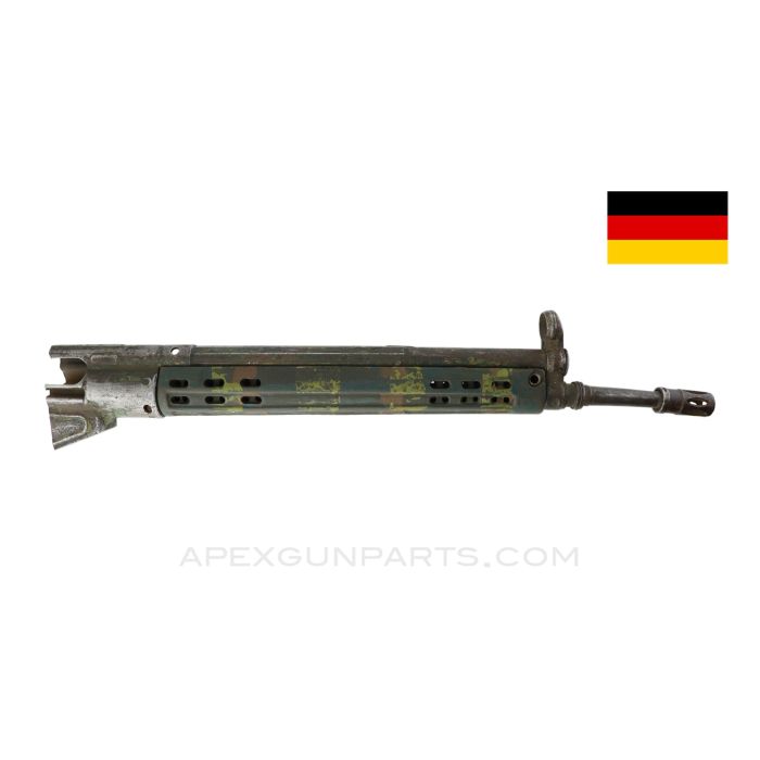 G3 / HK91 Barrel Assembly, Complete w/Trunnion, Obstructed Bore / Bent, 7.62X51 NATO *Poor* 