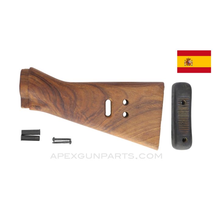 CETME Model C *NOS* Buttstock Complete, With *Good* Buttpad