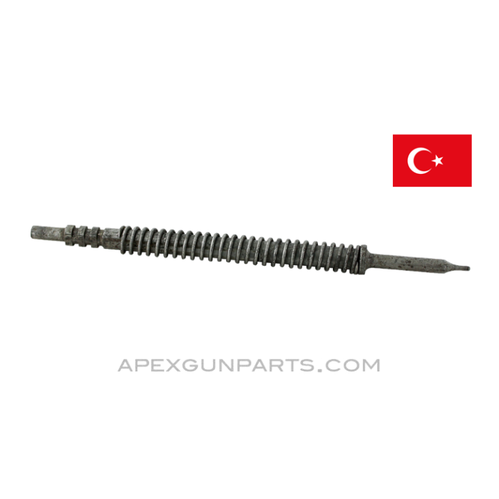 Turkish Mauser Firing Pin and Spring, Early Style, *Good*