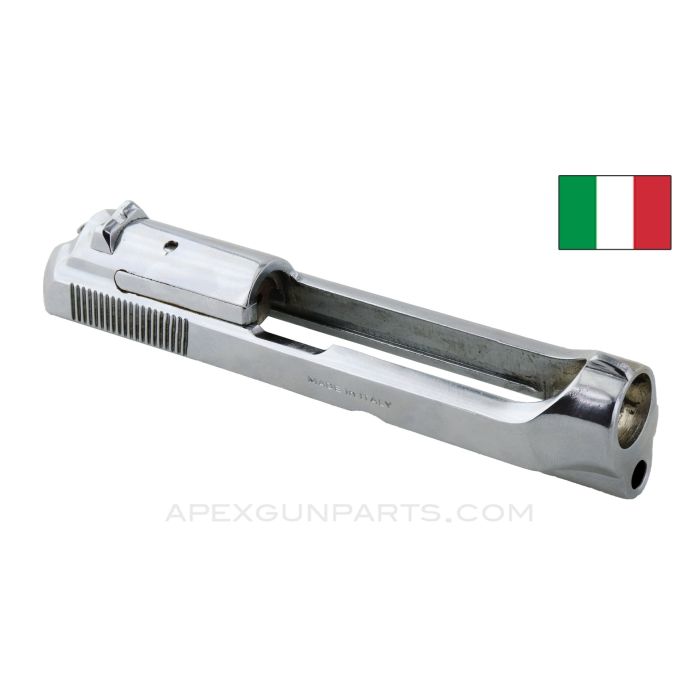 Beretta Model 70 Slide, Complete, Chrome, 7.65 *Good*