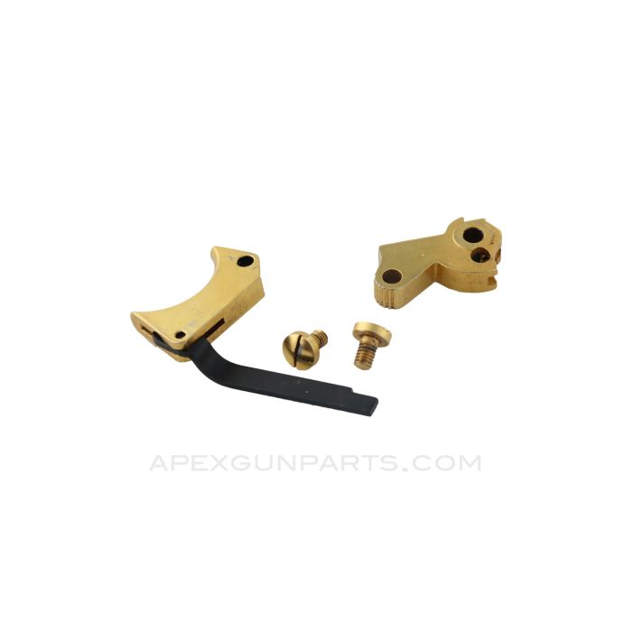 Beretta Model 70 Trigger Assembly and Hammer, Gold *Good*