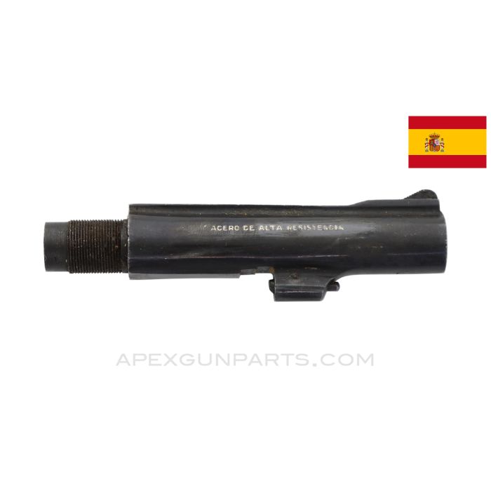 Ruby Revolver Barrel, w/ Cylinder Lock Detent, 4", .38 Long *Good*