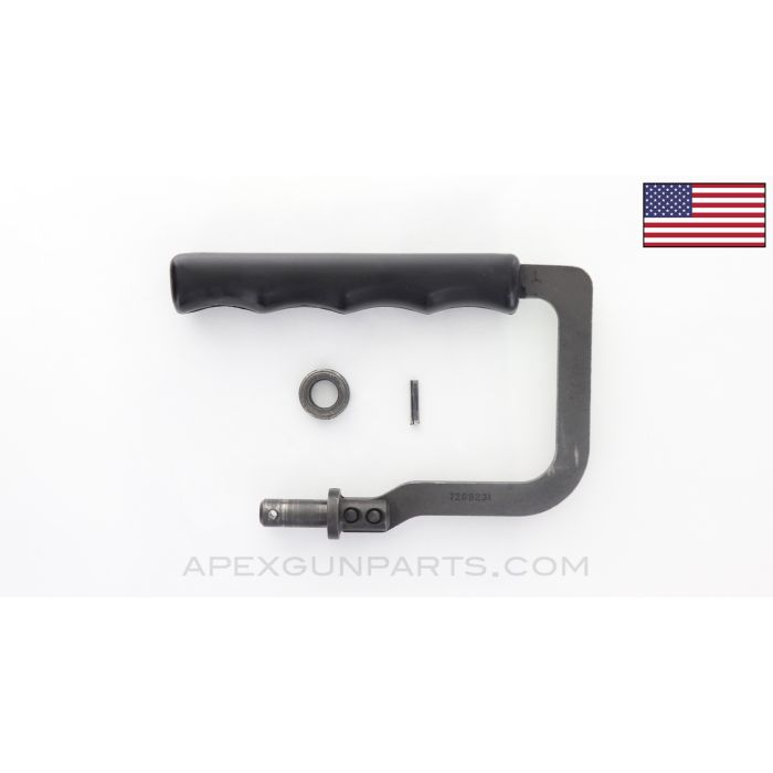 M60 Machine Gun Carry Handle, w/ Pin & Washer *Very Good*