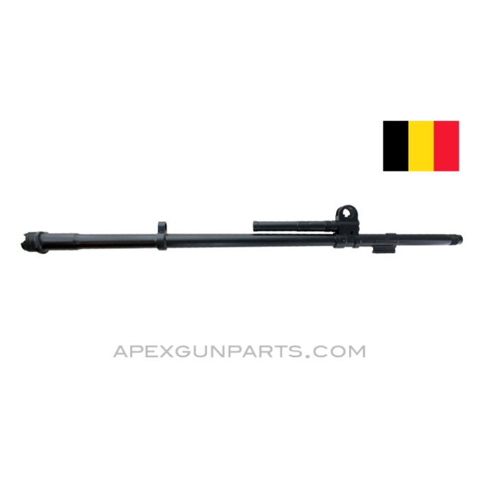 FN49 Barrel, 23", With Gas Block & Bayonet Lug, No Parts Fitted, Blued, Belgian, 8mm, *NOS* 