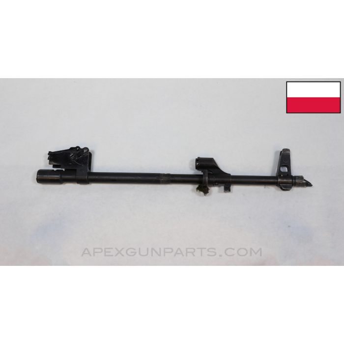 Polish AK-47 / AKM Barrel Assembly, Chrome Lined, Cold Hammer Forged, 7.62x39 *Good*