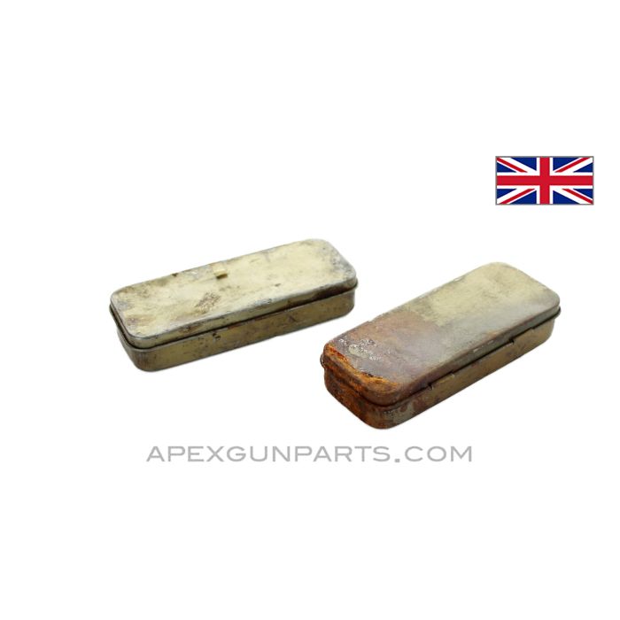 British BREN Spare Parts Tin, WW2 Dated, *Fair / Rusty* 