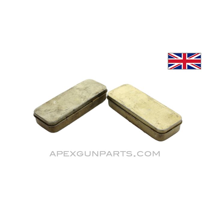 British BREN Spare Parts Tin, WW2 Dated, *Good / Dented* 