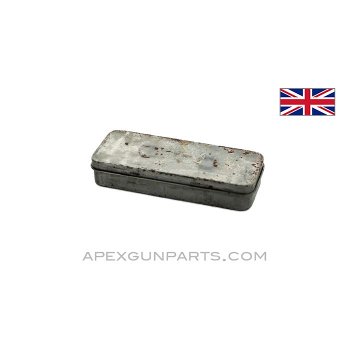 British BREN Spare Parts Tin *Fair / Rusty* 