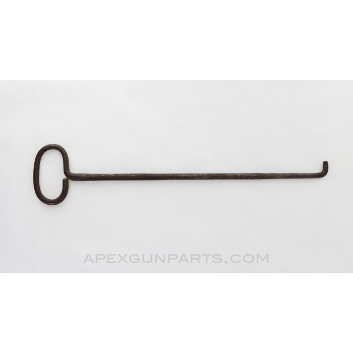 MG Ruptured Cartridge Remover Tool Rod, Oval Loop Handle, Steel, 12.625" Long *Good*