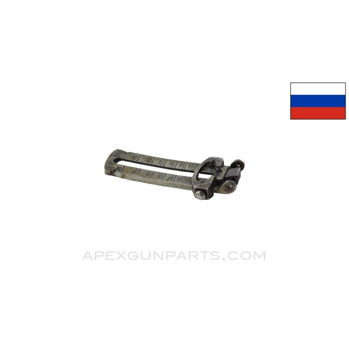 Remington Mosin Nagant M91 Rear Sight Leaf Assembly *Good*