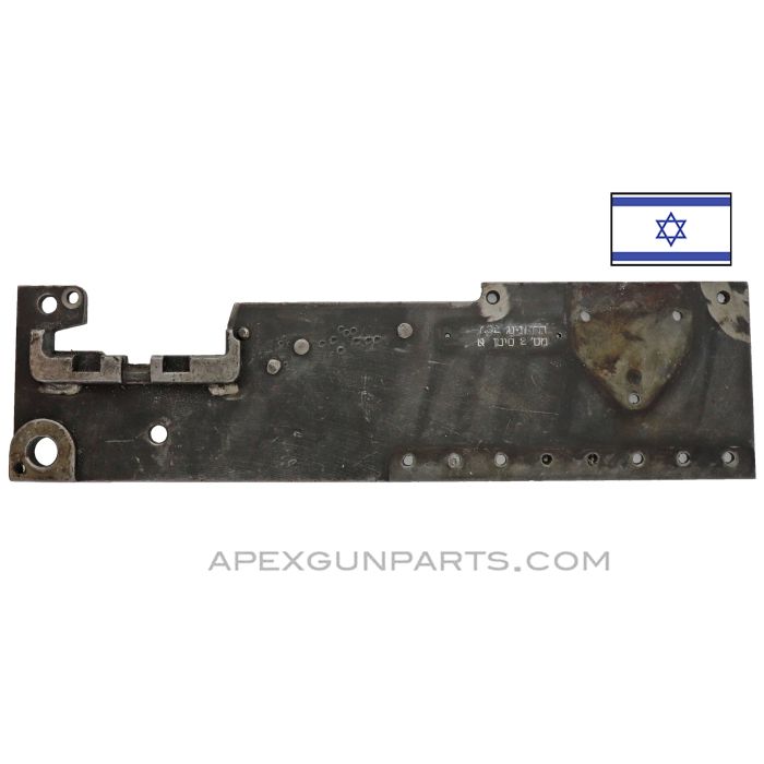 Browning 1919 Left Hand Side Plate (LHSP), w/ Pawl Bracket, Broken Extractor Cam, 7.62 *Good* 