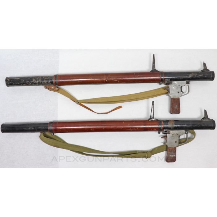 Chinese Type 56 RPG-2 / B-40 Anti-Tank Launcher, w/ Bakelite Tube Cover, Black, Demilled *Good* 