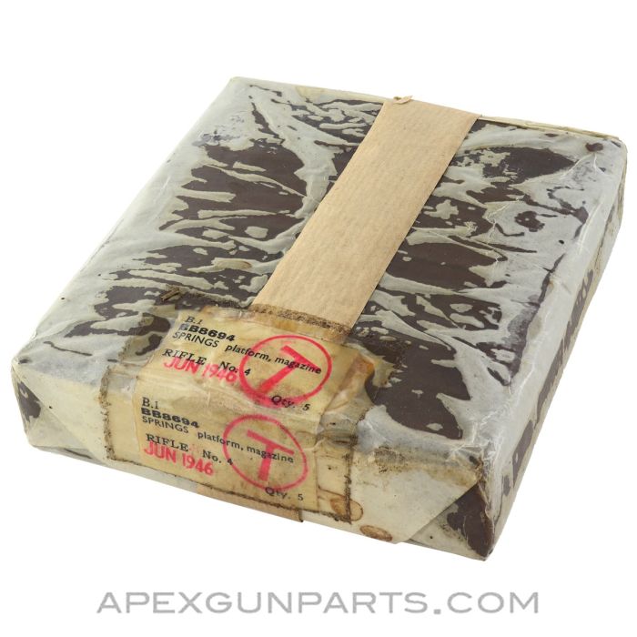 Enfield #4 Magazine Spring, Pack of 5 *NIW*