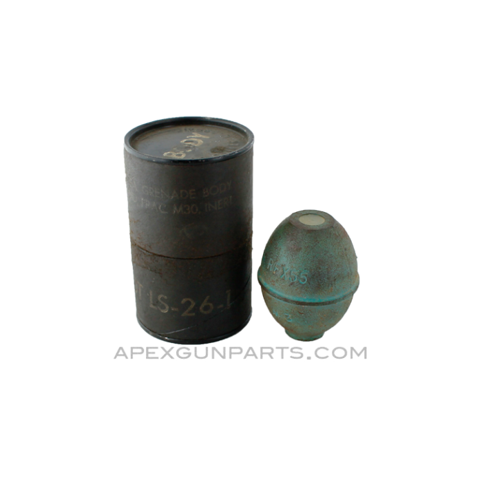 Inert Trainer Grenade Body, Blue With Case *Good* 