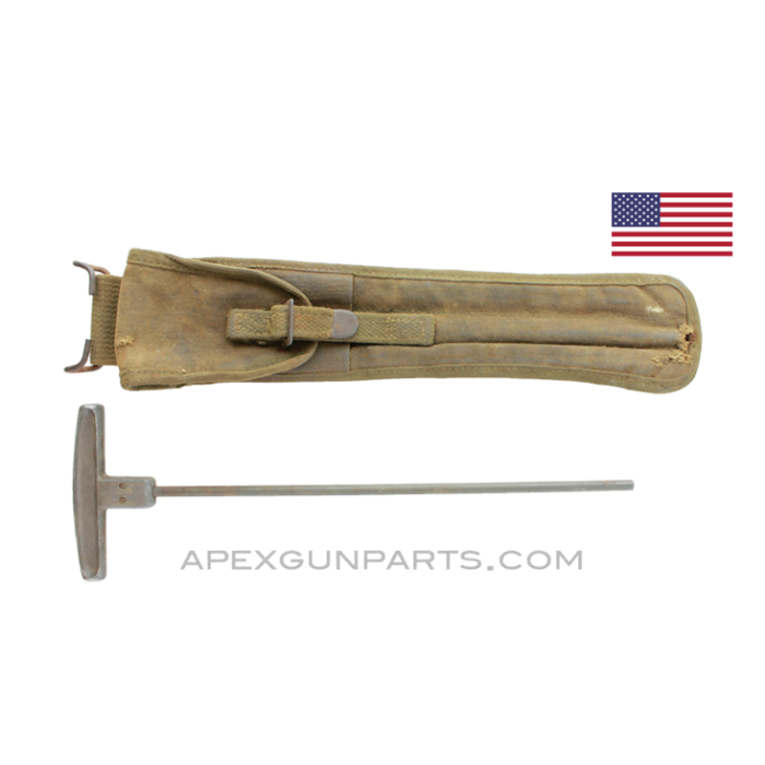 M1 Cleaning Rod Case with Handle, Canvas *Good* 