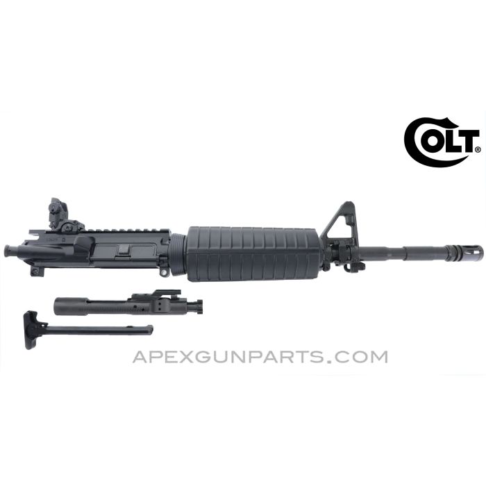 Colt M4 LE6921 Upper, w/ Bolt Carrier Assy. & Chrgng Hndl, 14.5", 1/7 CL BBL, MBUS Sight, Side Swivel, 5.56X45 NATO *NEW in Box*