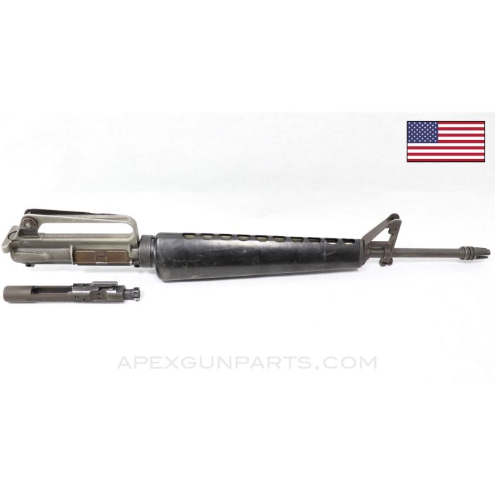 Colt 603 M16 Upper Assembly, 20" Barrel, Machined Forward Assists, Bolt Assembly, 3-Prong Flash Hider, 1/12 Twist 5.56x45 NATO *Good*