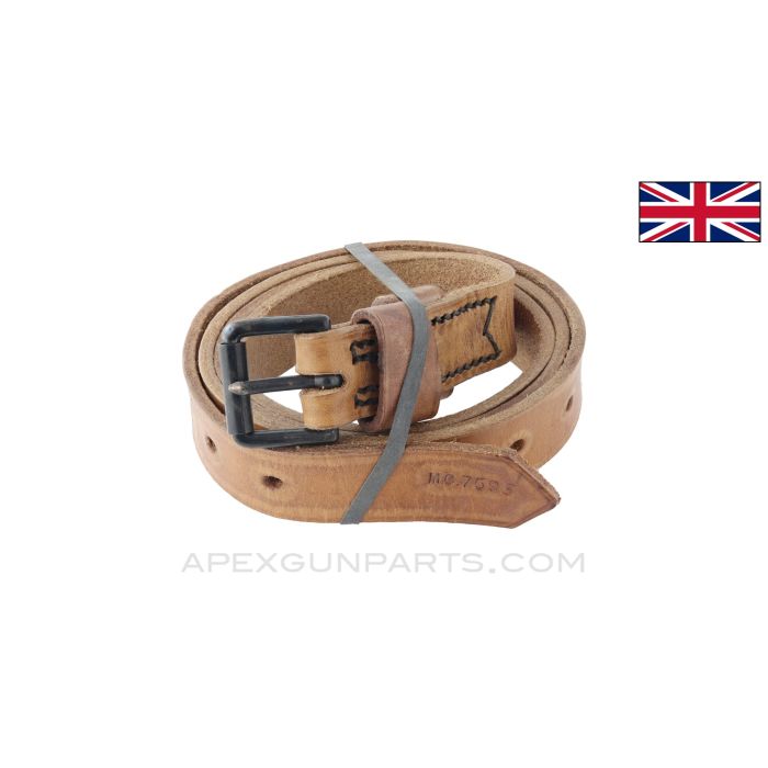 British Leather Sling, 50", Brown *NEW*