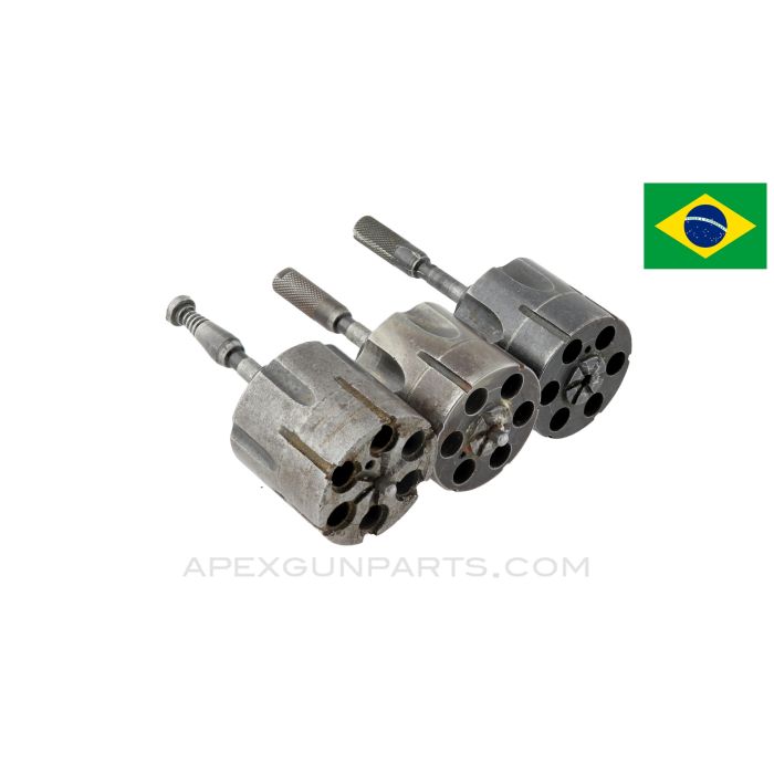 Rossi Revolver Cylinder, w/Yoke & Extractor, .22LR, Choice of Style