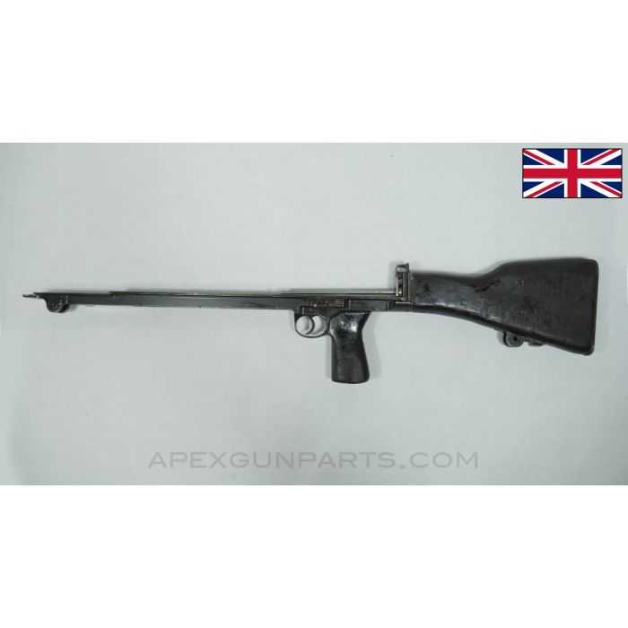 Bren MK1 Lower Assembly, w/ MK2 Buttstock, Trench Art *Good*