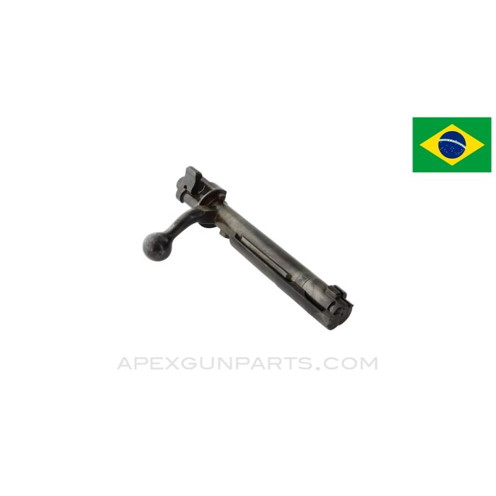Brazilian FN M1922 Mauser Bolt Assembly, Complete, 7.92x57 *Good*
